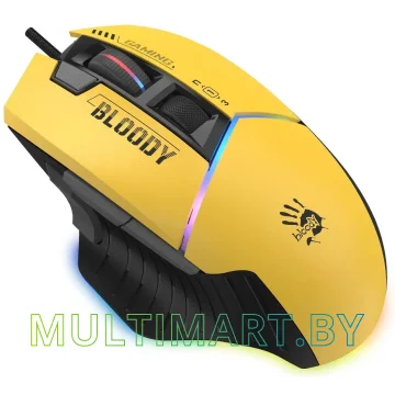 Игровая мышь A4Tech Bloody W95 Max Sports (желтый) картинка 7